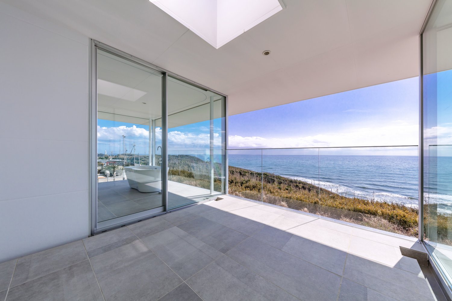 水平線の家｜アウトドアリビング