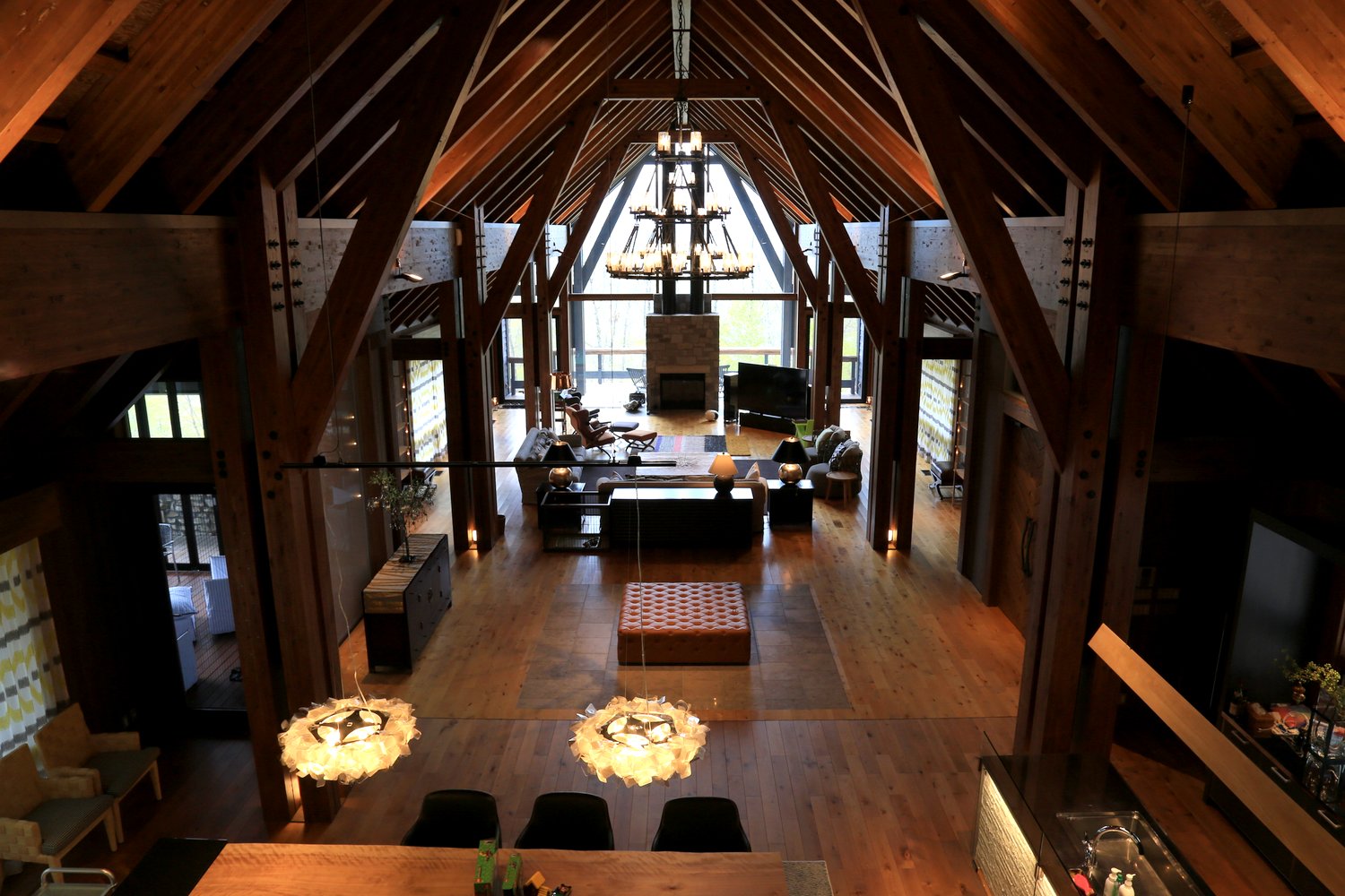 水上高原のヴィラ｜リビングルーム