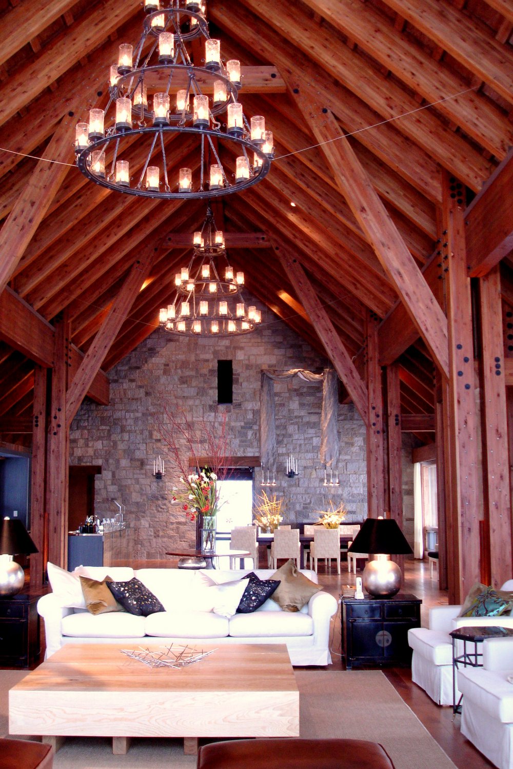 水上高原のヴィラ｜リビングルーム