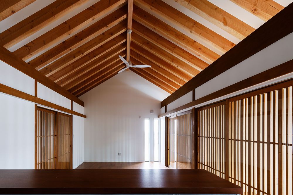 ２階はワンルームの大空間です