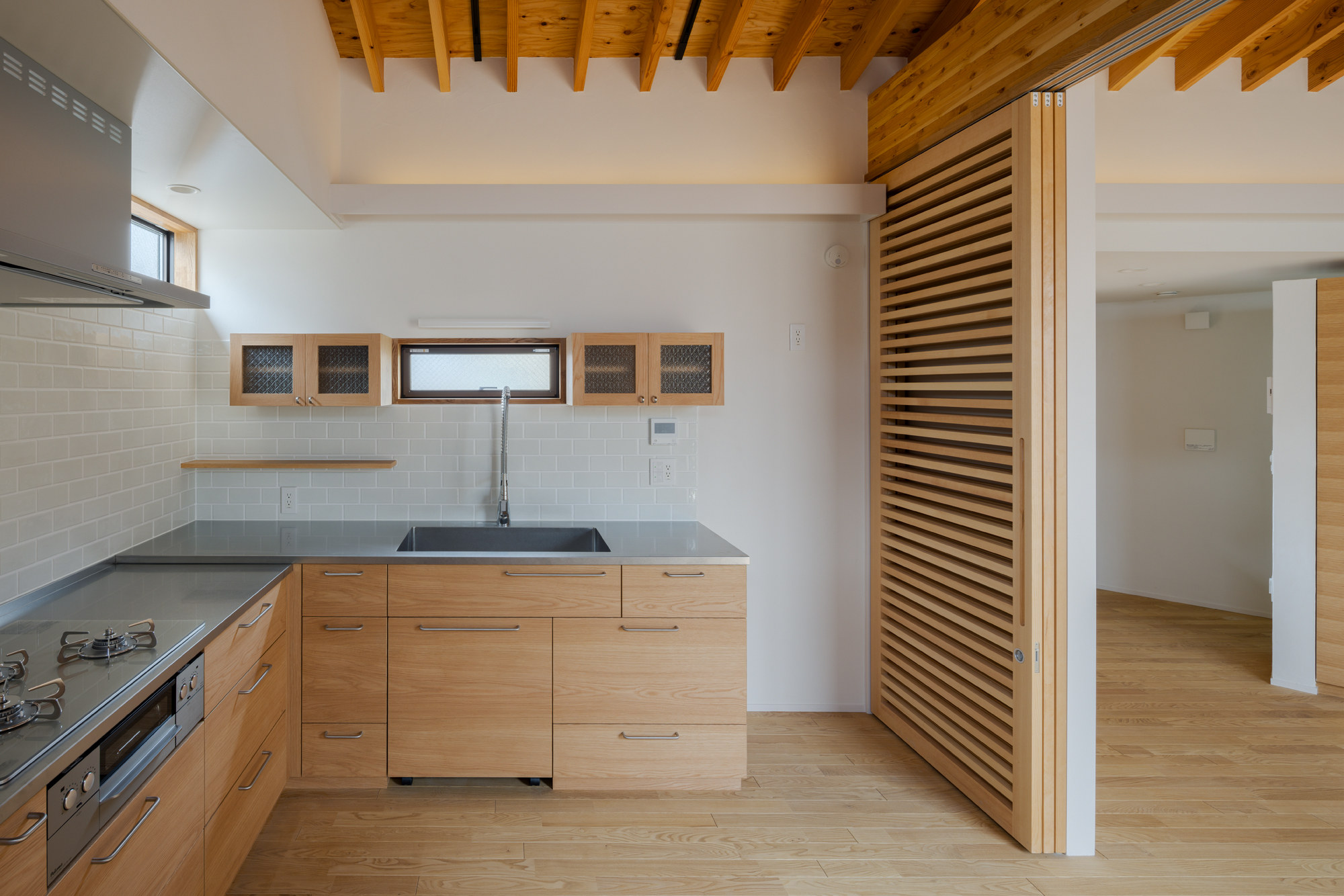 キッチン「斜め40do猫の家」