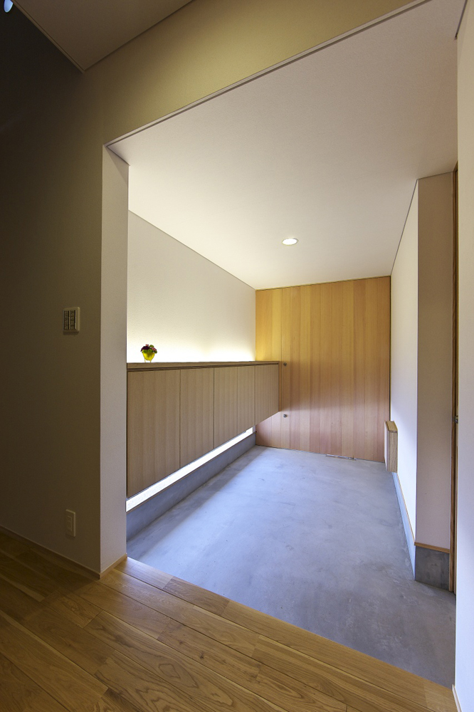 広々とした玄関