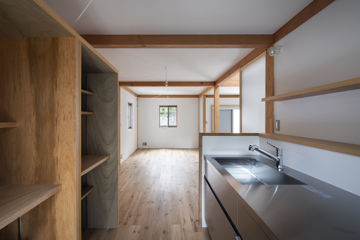 キッチンと造作収納