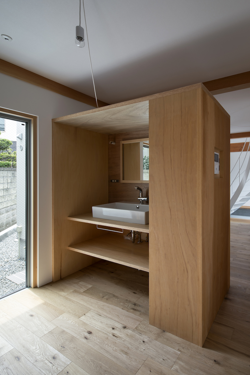 家具のような洗面