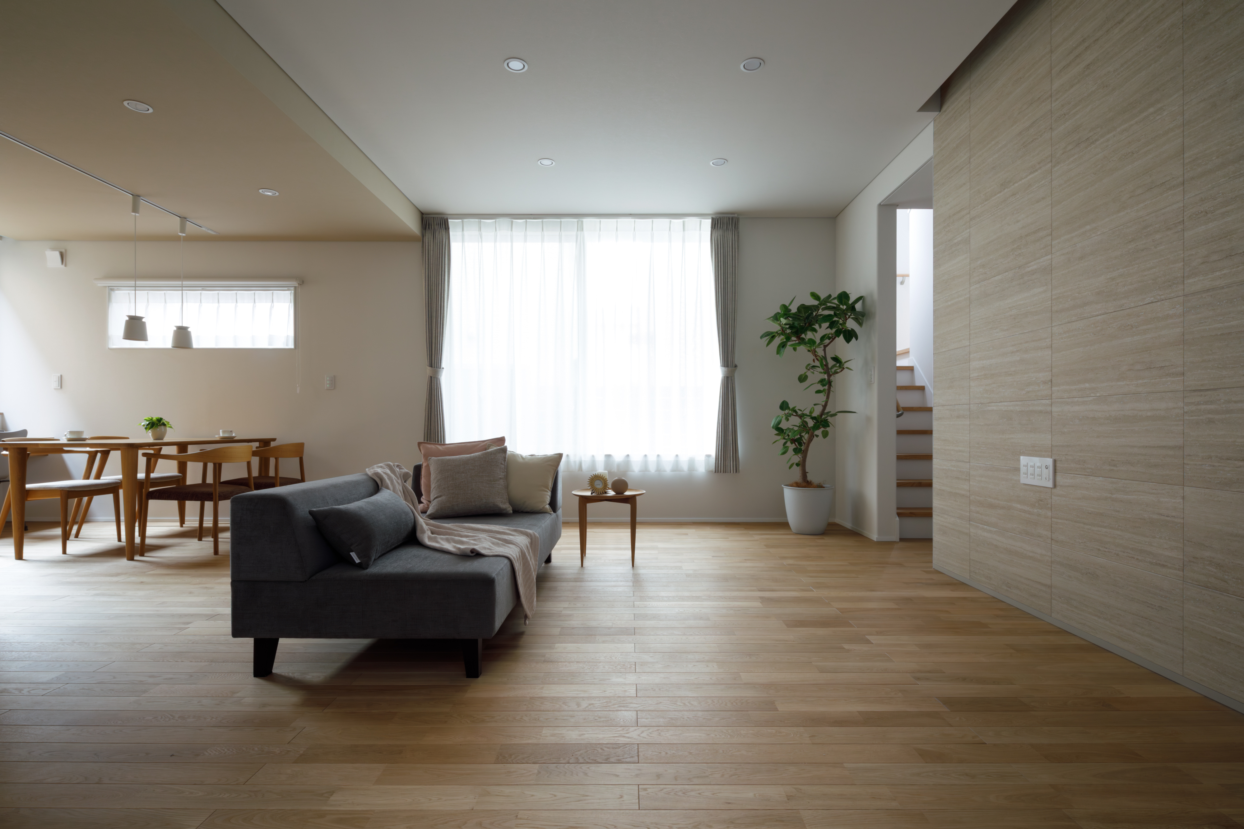 天井高さ2.6ｍのリビング