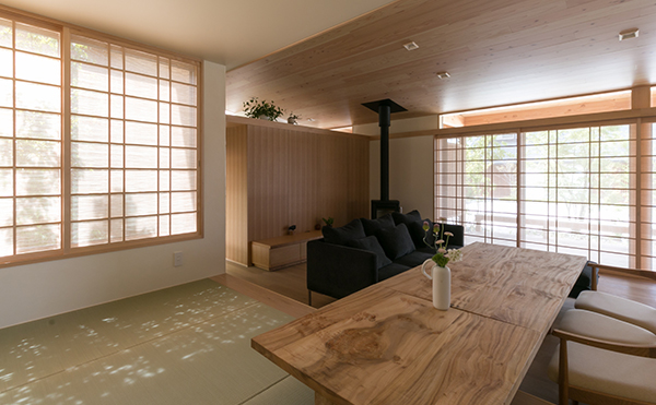 平屋のモデルハウス