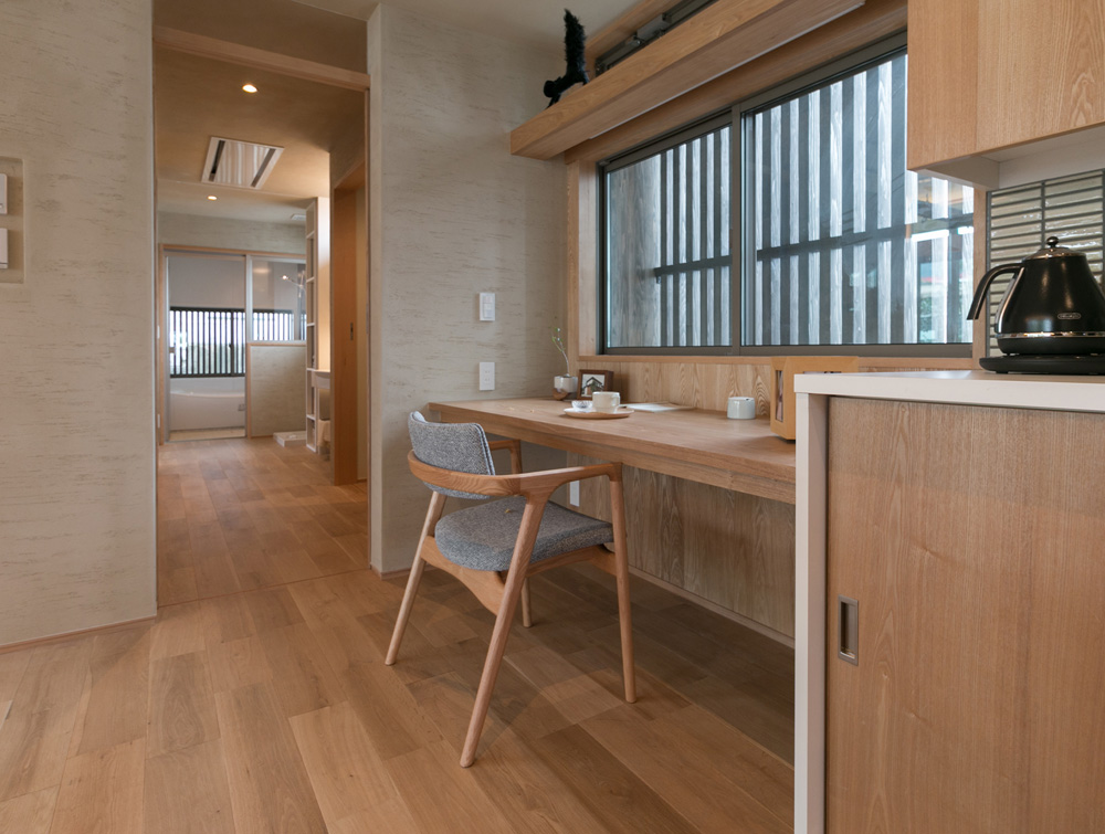 小さな平屋のモデルハウス