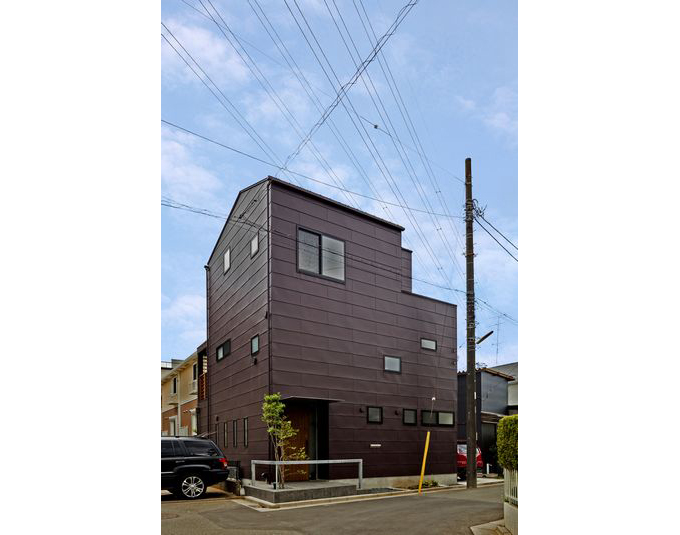 カフェのある家　外観