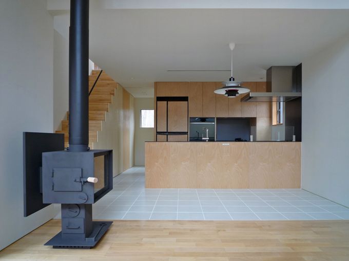 ダイニングと対面キッチン