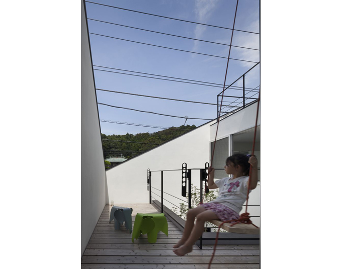 開放的なバルコニー