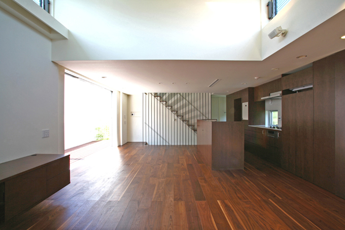 スクリーンのあるLDK