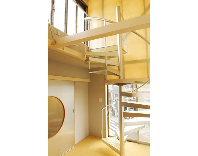 日中も外部のようなペントハウス