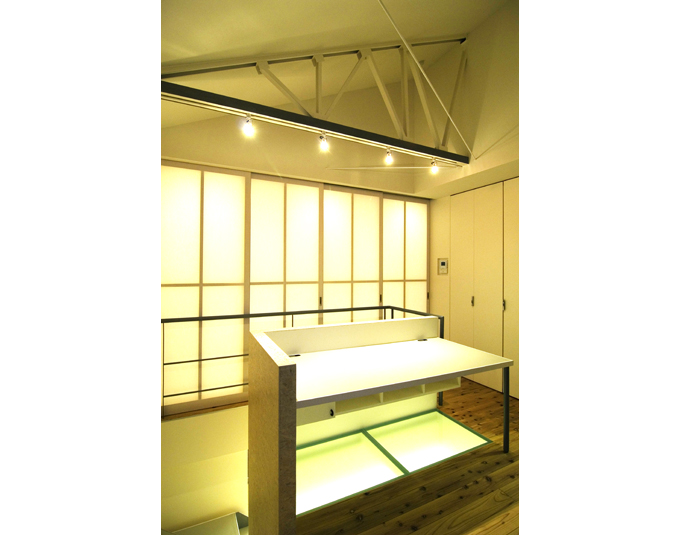 引戸を用いて空間の使い方を多様化