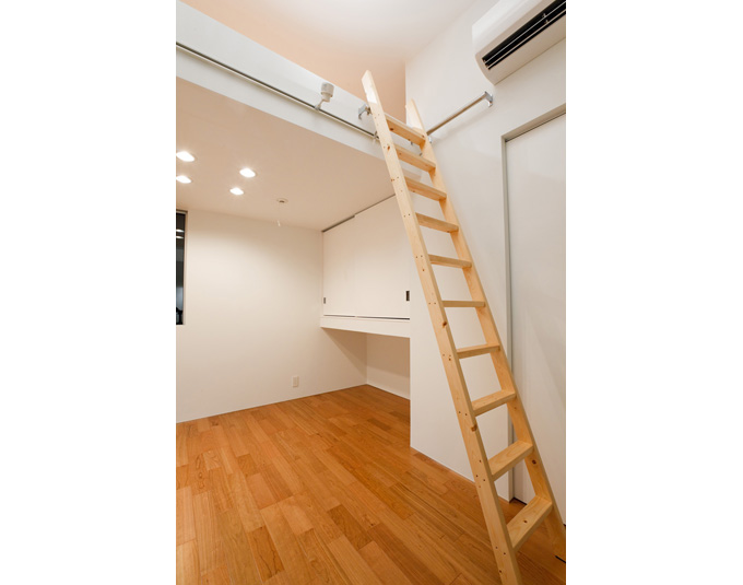 大容量のロフト収納