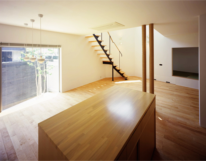 キッチンからの見渡し