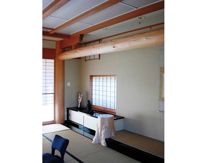 琵琶床（棚）と明かり窓