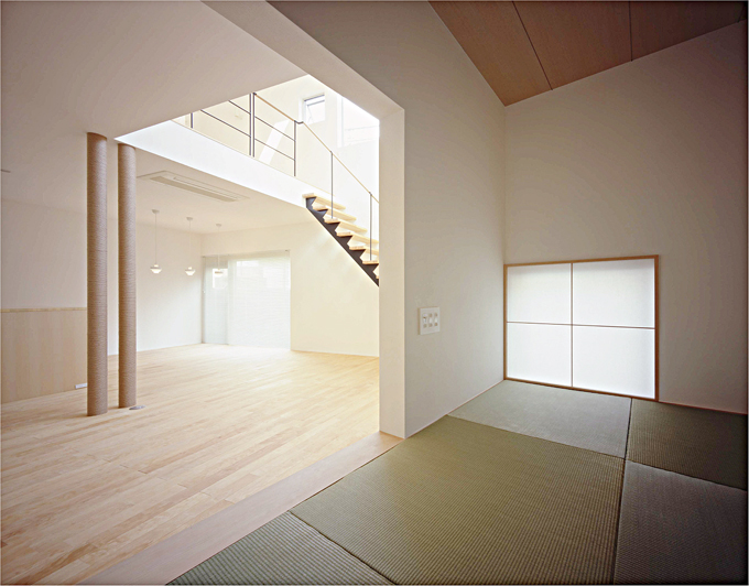 畳スペースからの見渡し