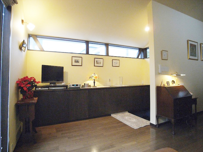 連続するハイサイドライト