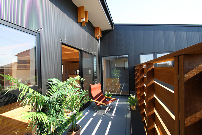 使いがいのある広いバルコニー