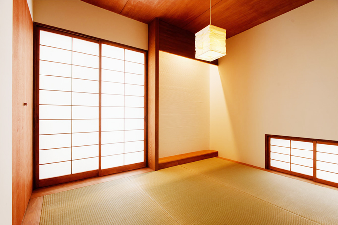 茶室サイズの凛とした和室