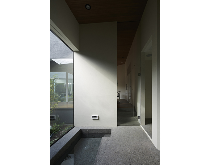 床を掘り込んだ浴室