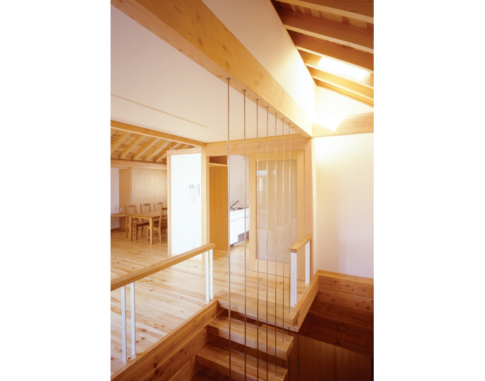 階段手摺をシンプルにデザインする