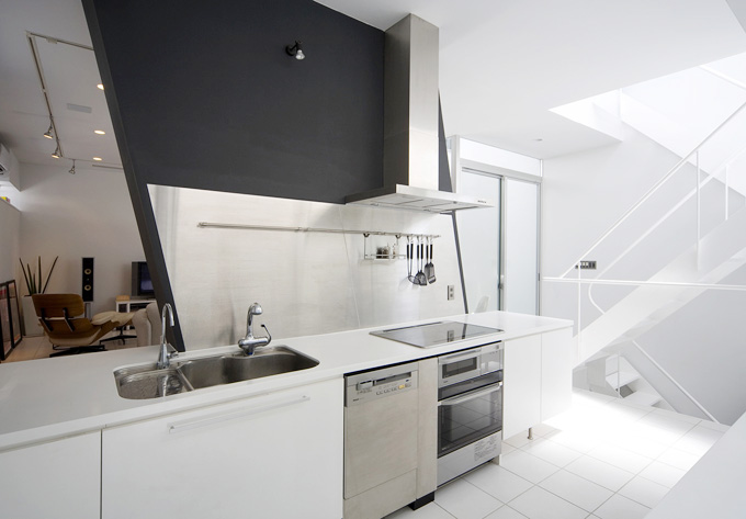 セミオープンなキッチン