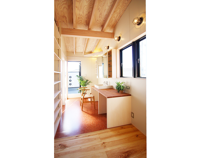 広々ユーティリティー