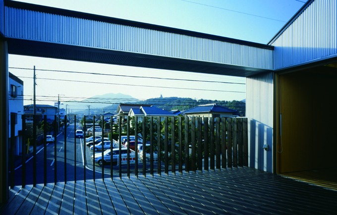 風景との連続感