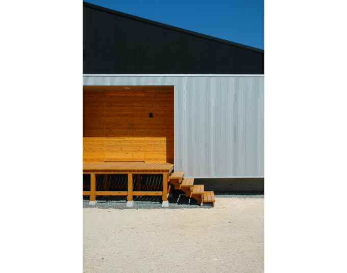 素材の肌触りの対比