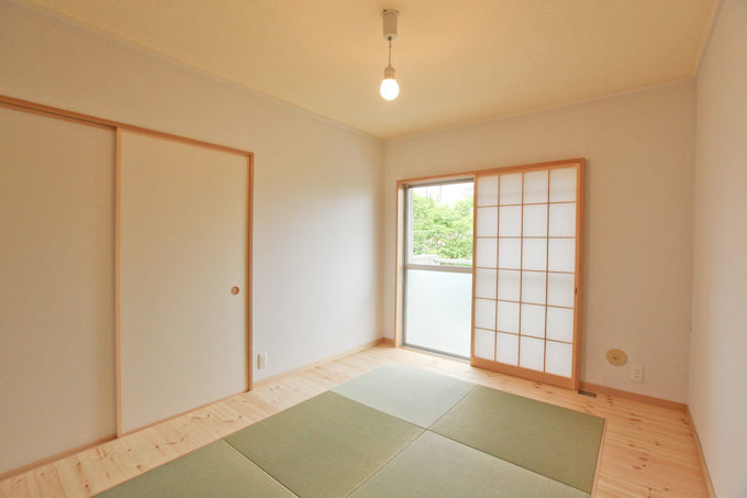 和室はさわやか+シンプルに