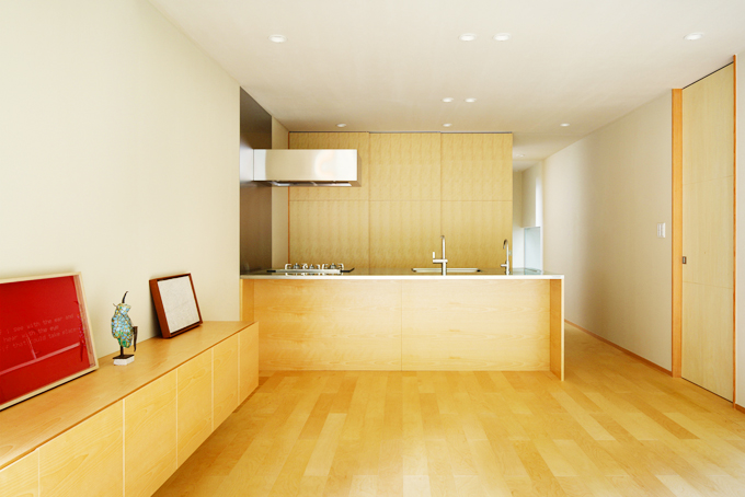 キッチンはシンプルに。