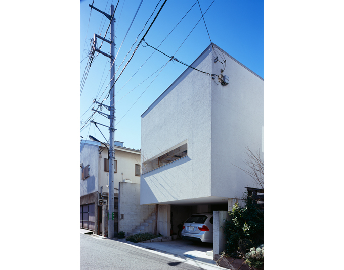 サイディング壁の外観