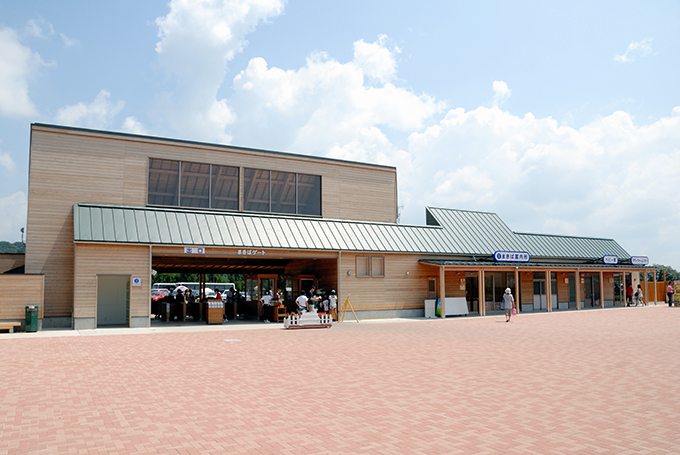 ゲート前のスペースは広めに設計