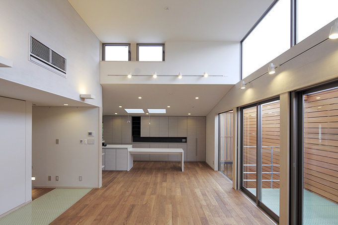 明るく広々としたLDK