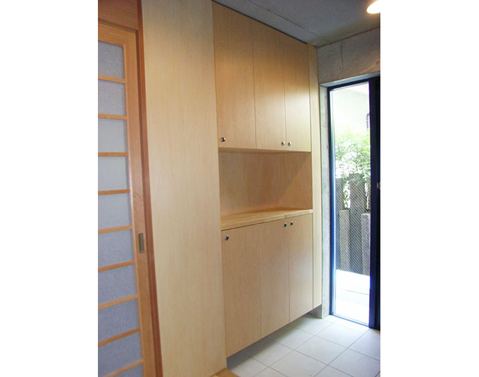 収納抜群のシューズクローゼット