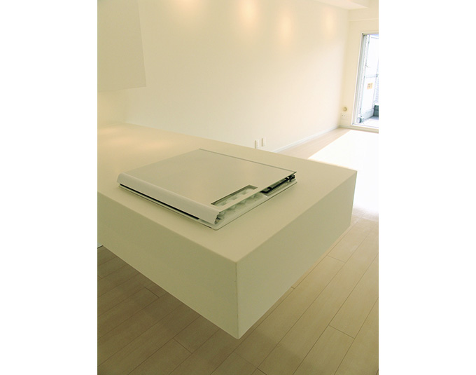 使用しない時は蓋が出来るガスコンロ