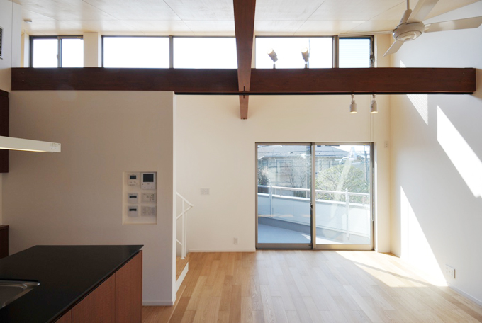 開放感いっぱいの吹き抜け