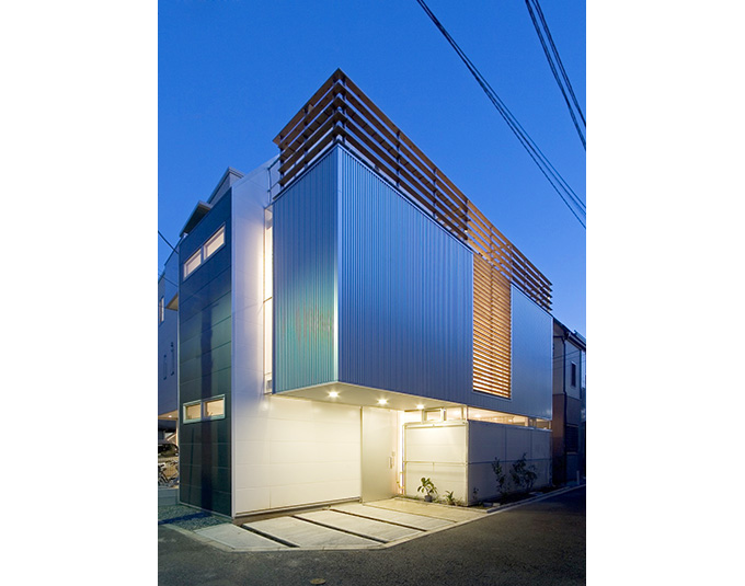 個性が光るファサード