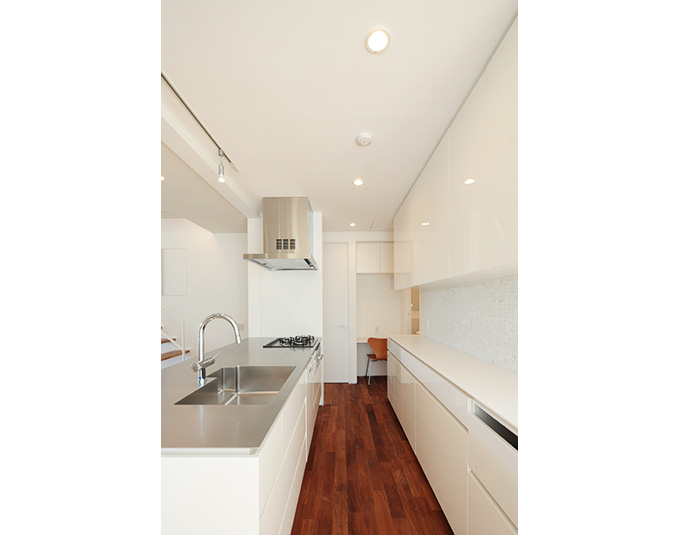 大容量のキッチン収納