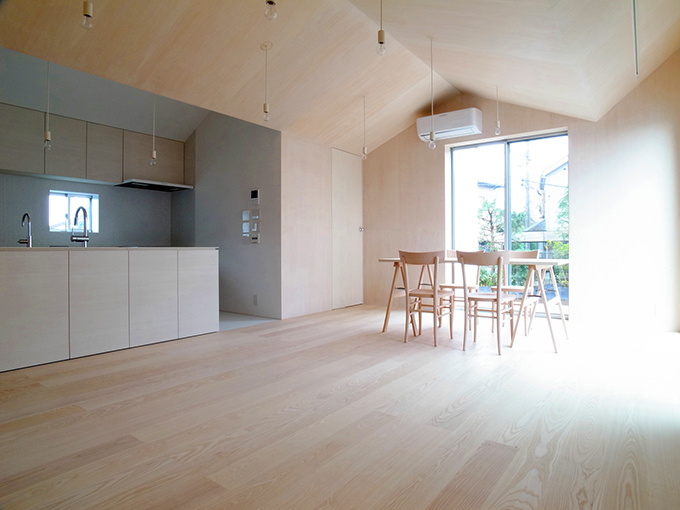 木のぬくもりを感じるLDK