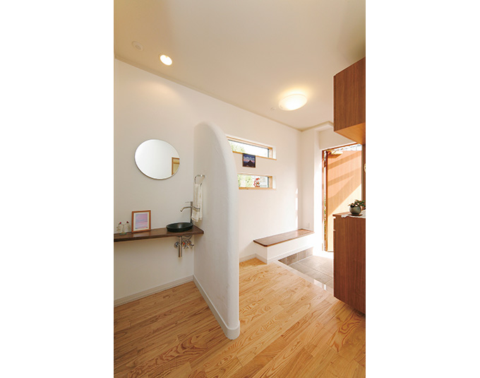 小さな手洗いスペース