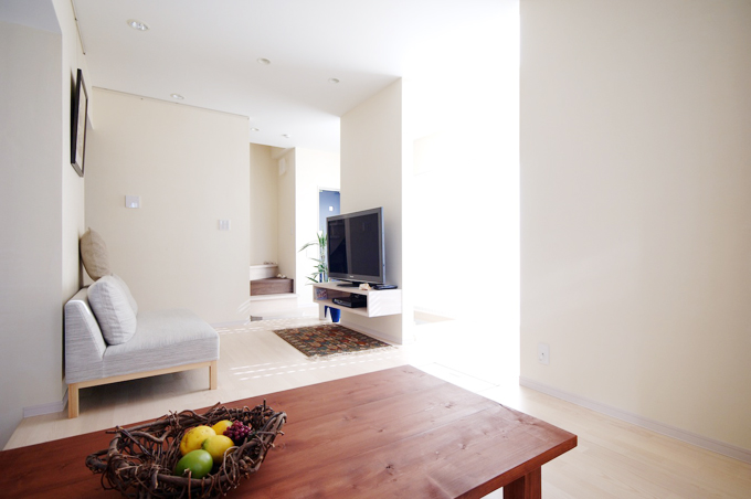 ダイニング横のテレビスペース