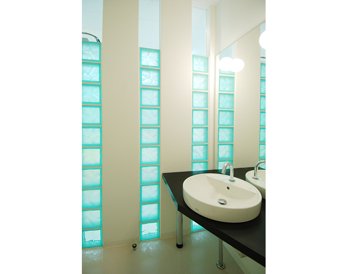 女性用トイレの水まわり