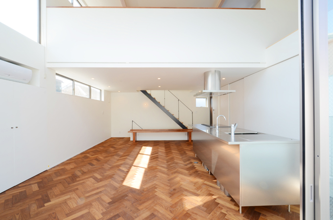 組み木の無垢フローリング